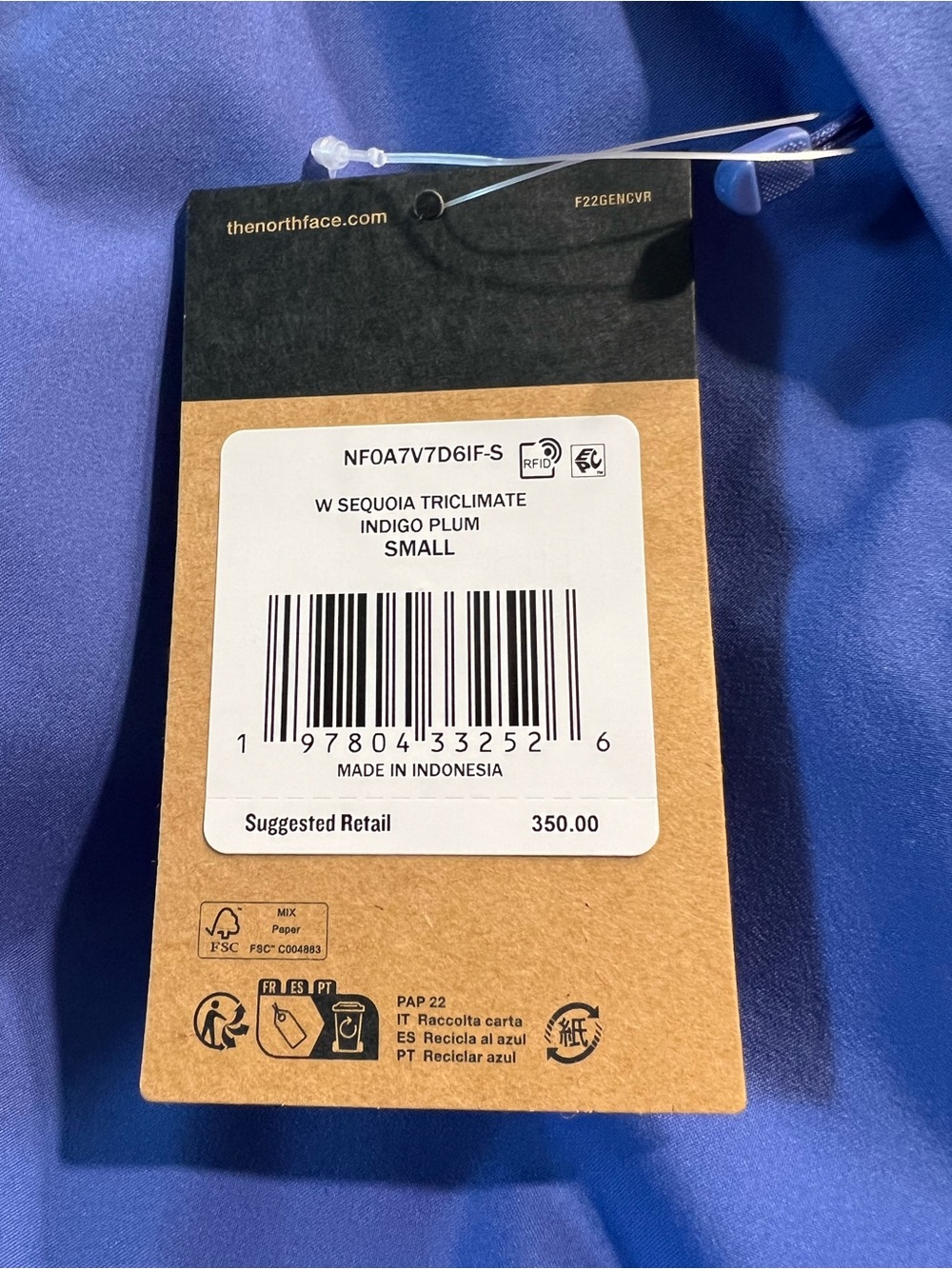 The North Face Triclimate Sequoia 3-in-1 Jacket 600 Down + DryVent Size Small - Picture 2 of 16